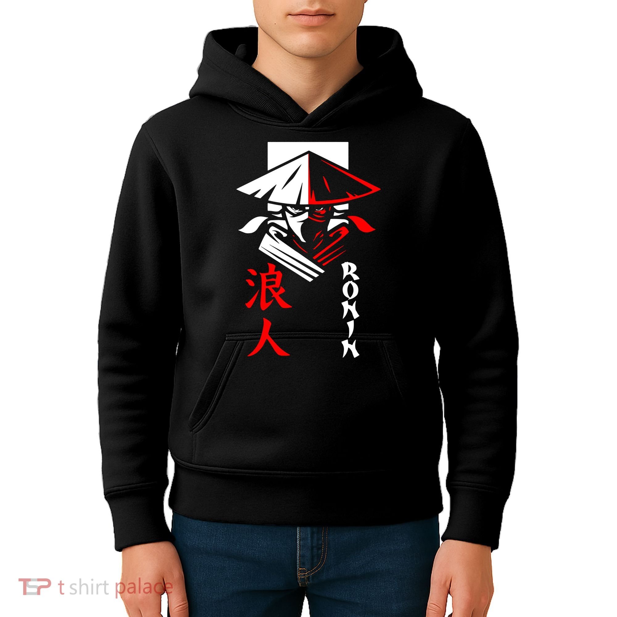 Japanese Ronin Samurai Warrior Bushido Kids Hoodie
