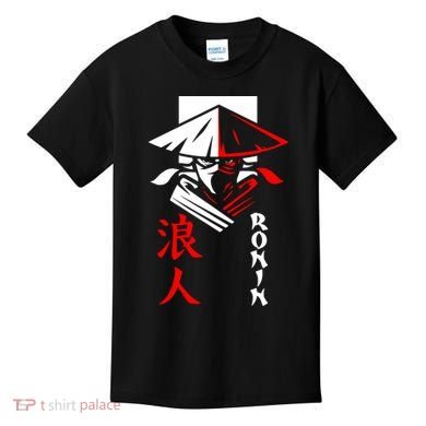 Japanese Ronin Samurai Warrior Bushido Kids T-Shirt