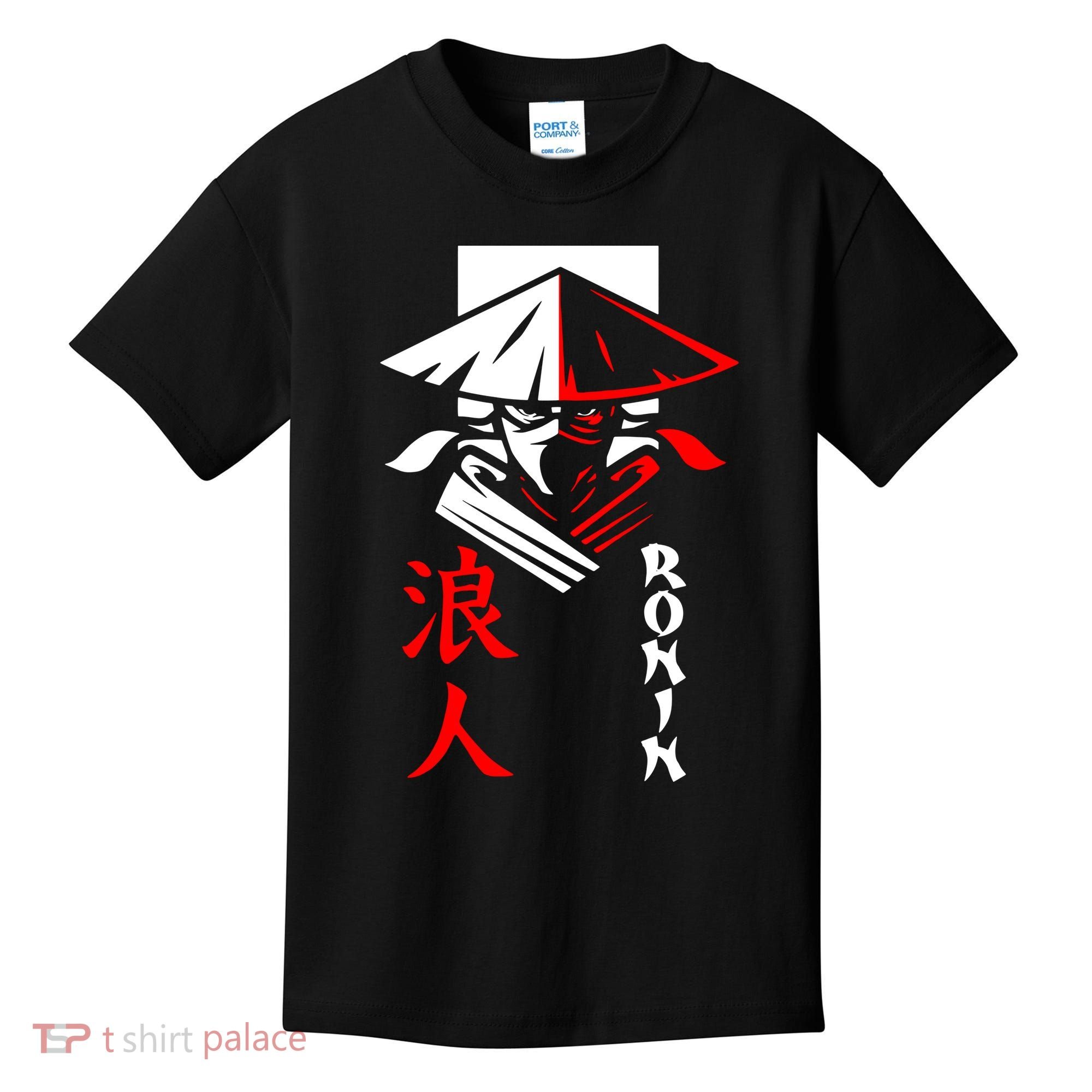 Japanese Ronin Samurai Warrior Bushido Kids T-Shirt