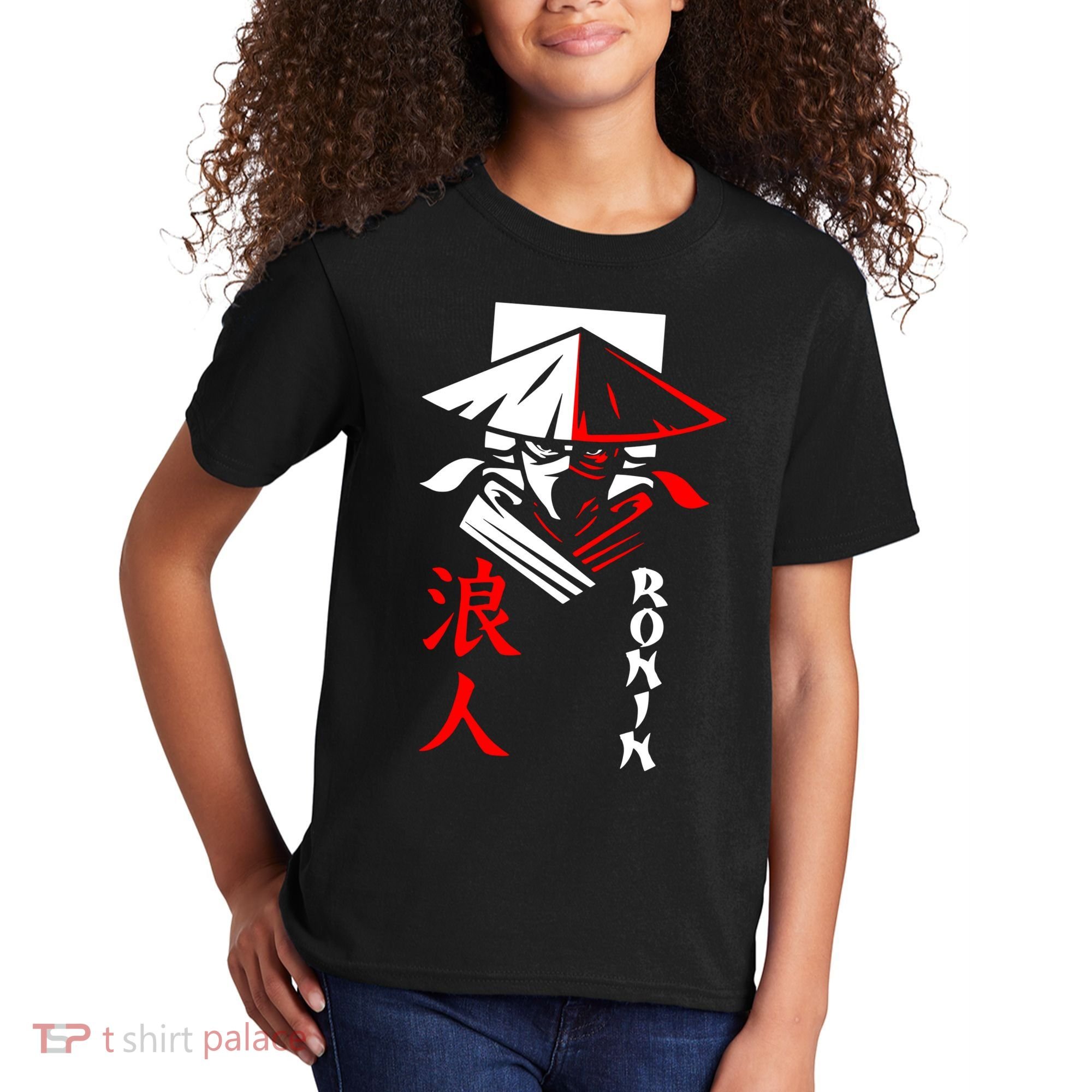 Japanese Ronin Samurai Warrior Bushido Kids T-Shirt