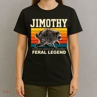 Jimothy Raccoon Seattle WA Feral Legend T-Shirt thumb 4