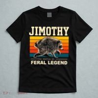 Jimothy Raccoon Seattle WA Feral Legend T-Shirt thumb 5