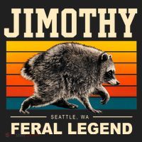 Jimothy Raccoon Seattle WA Feral Legend Hat thumb 2