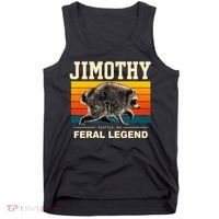 Jimothy Raccoon Seattle WA Feral Legend Tank Top thumb 0