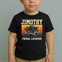 Jimothy Raccoon Seattle WA Feral Legend Toddler T-Shirt thumb 2