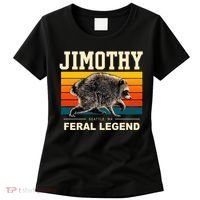 Jimothy Raccoon Seattle WA Feral Legend Women's T-Shirt thumb 0