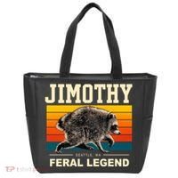 Jimothy Raccoon Seattle WA Feral Legend Tote Bag thumb 0