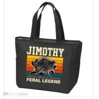 Jimothy Raccoon Seattle WA Feral Legend Tote Bag thumb 3
