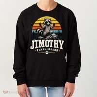 Jimothy Raccoon Seattle Feral Legend Meme Women's Sweatshirt thumb 0
