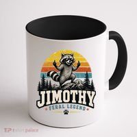 Jimothy Raccoon Seattle Feral Legend Meme Coffee Mug thumb 1