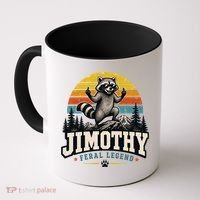Jimothy Raccoon Seattle Feral Legend Meme Coffee Mug thumb 0