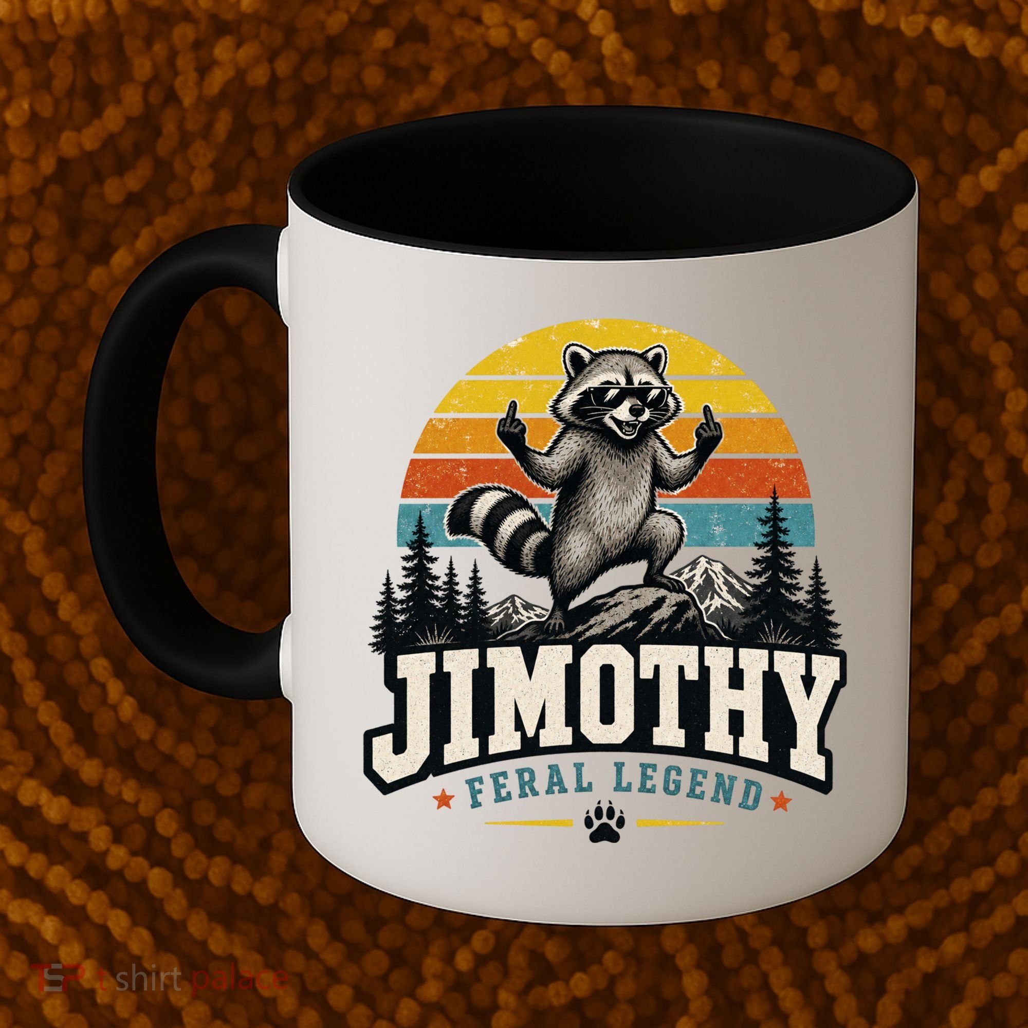 Jimothy Raccoon Seattle Feral Legend Meme Coffee Mug