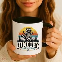 Jimothy Raccoon Seattle Feral Legend Meme Coffee Mug thumb 3