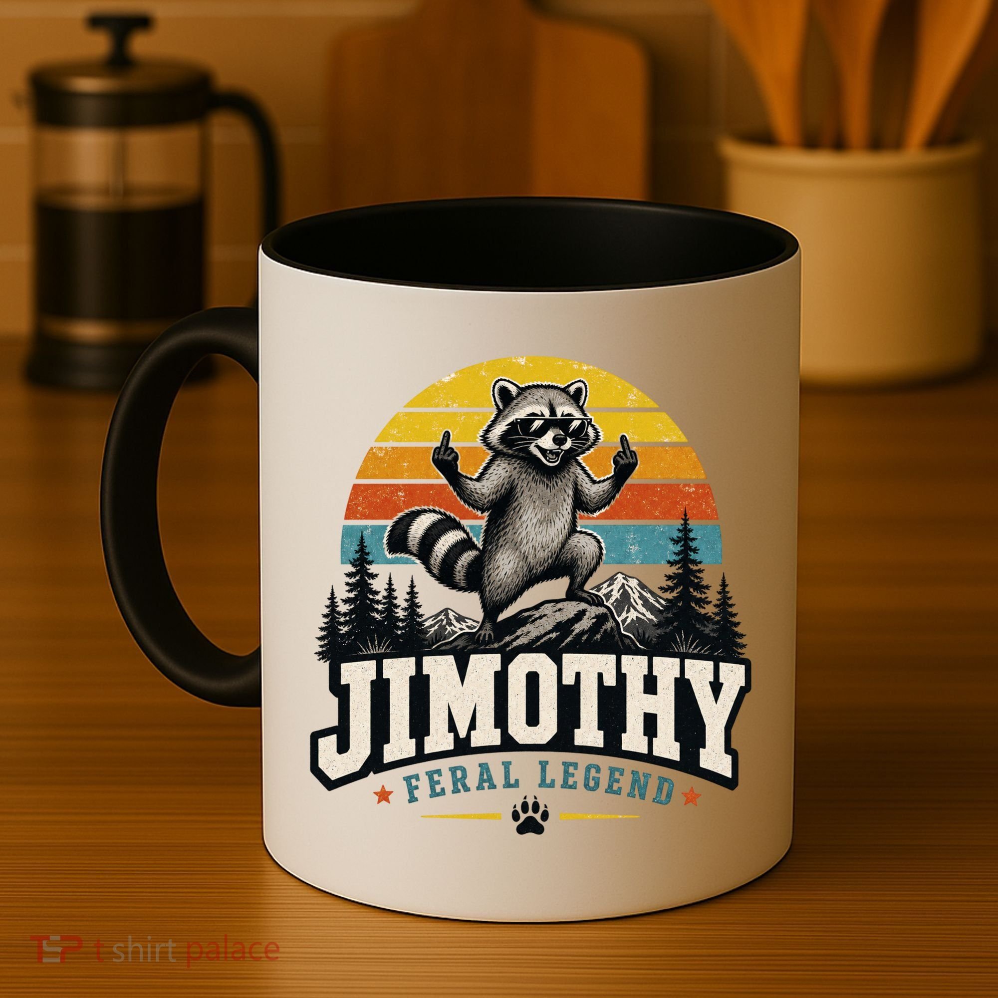 Jimothy Raccoon Seattle Feral Legend Meme Coffee Mug