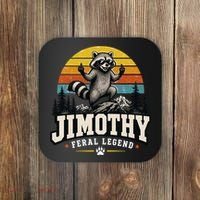 Jimothy Raccoon Seattle Feral Legend Meme Coaster thumb 0