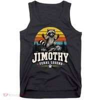 Jimothy Raccoon Seattle Feral Legend Meme Tank Top thumb 0
