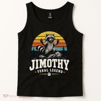Jimothy Raccoon Seattle Feral Legend Meme Tank Top thumb 2