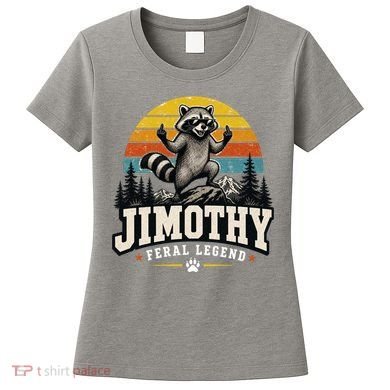 Jimothy Raccoon Seattle Feral Legend Meme Women's T-Shirt
