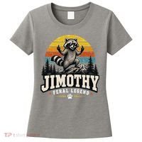 Jimothy Raccoon Seattle Feral Legend Meme Women's T-Shirt thumb 0