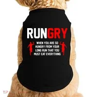 Just Run Tee XC Runner Cross Country Runners Training Doggie Tank thumb 0