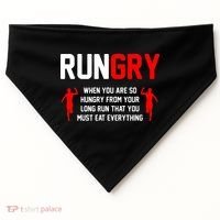Just Run Tee XC Runner Cross Country Runners Training USA-Made Doggie Bandana thumb 0