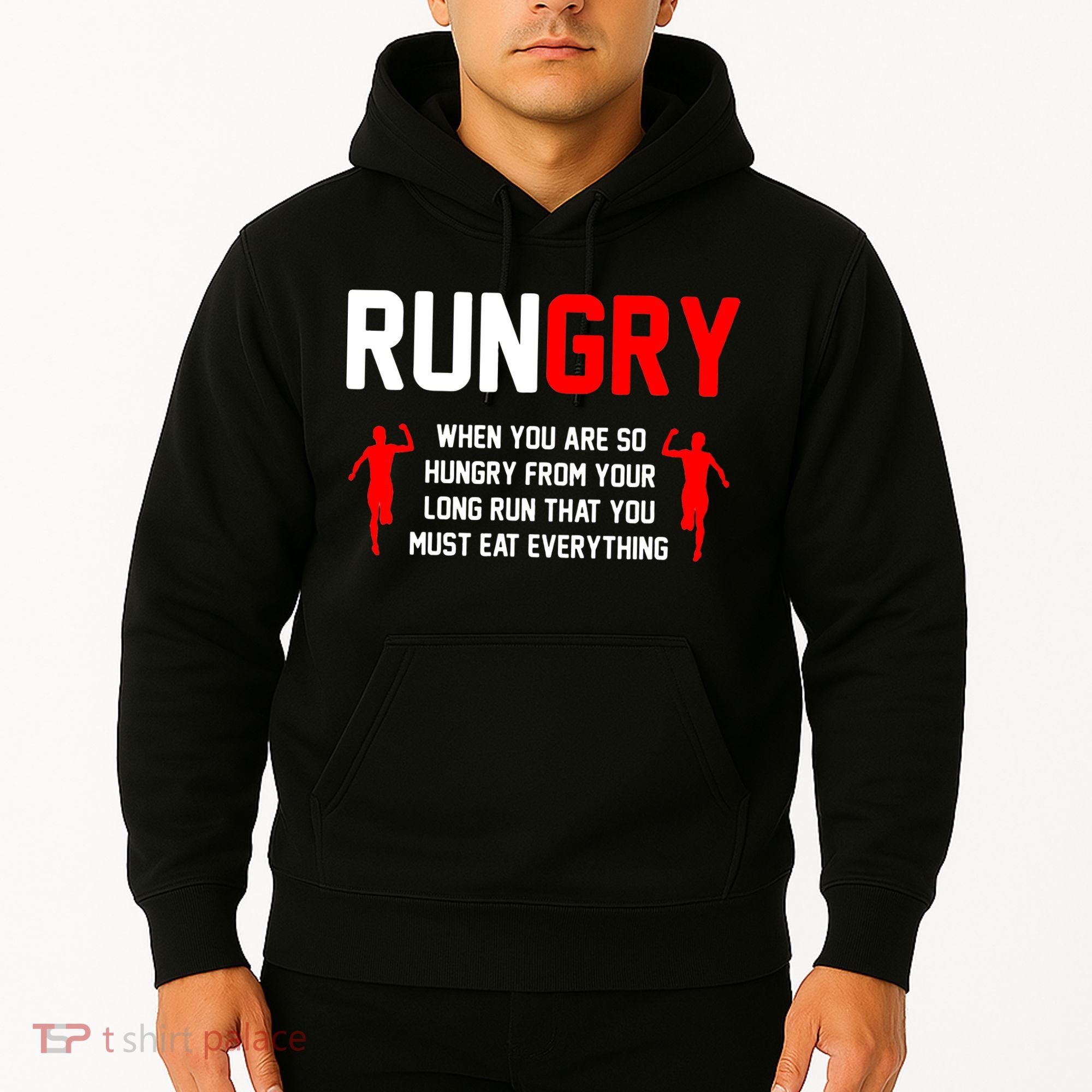 Just Run Tee XC Runner Cross Country Runners Training Hoodie
