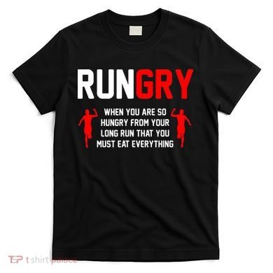 Just Run Tee XC Runner Cross Country Runners Training T-Shirt
