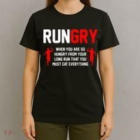 Just Run Tee XC Runner Cross Country Runners Training T-Shirt thumb 4