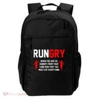 Just Run Tee XC Runner Cross Country Runners Training Backpack thumb 0