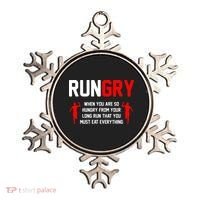 Just Run Tee XC Runner Cross Country Runners Training Ornament thumb 0