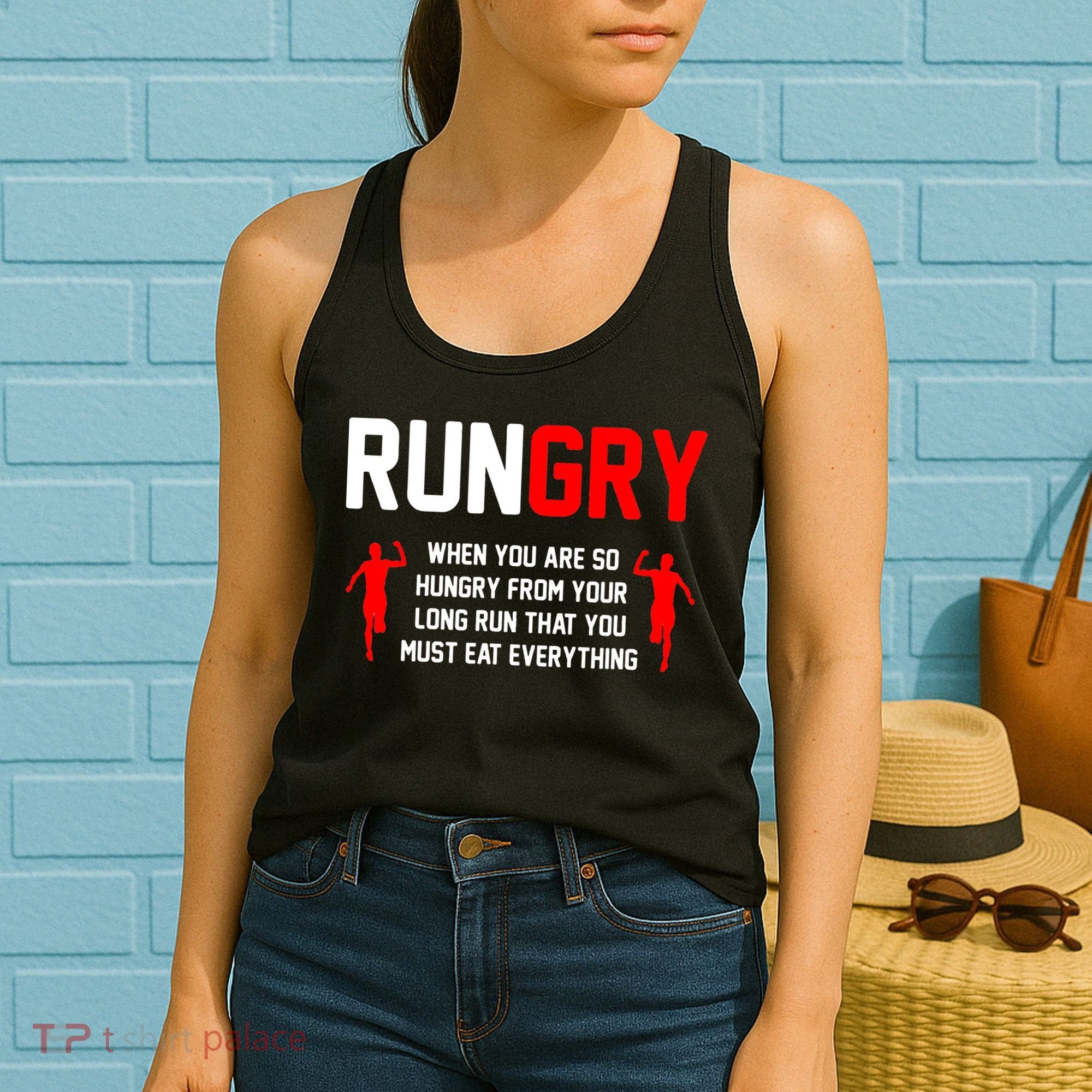 Just Run Tee XC Runner Cross Country Runners Training Women's Tank Top