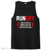 Just Run Tee XC Runner Cross Country Runners Training PosiCharge Competitor Tank thumb 0