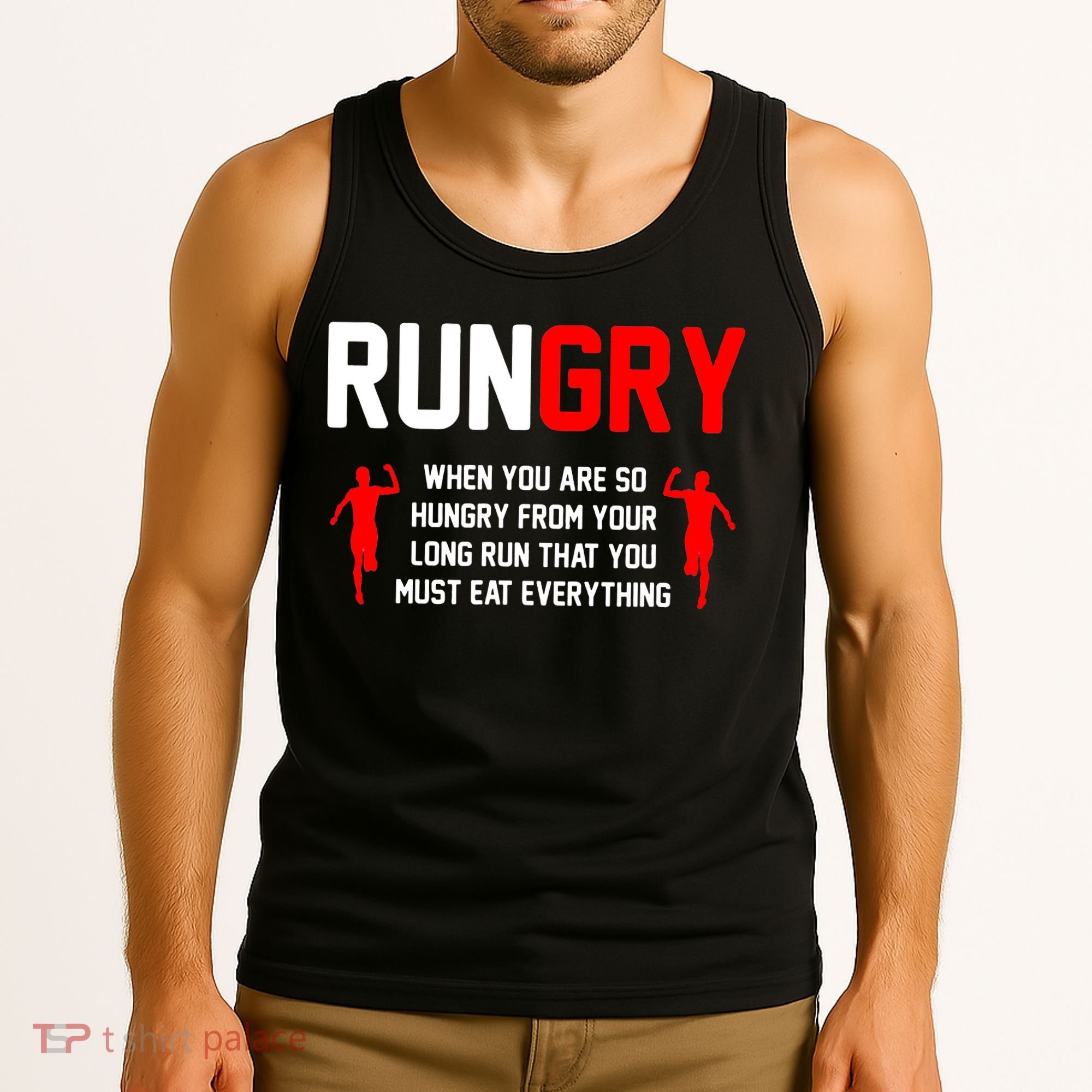 Just Run Tee XC Runner Cross Country Runners Training Tank Top