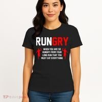 Just Run Tee XC Runner Cross Country Runners Training Women's T-Shirt thumb 4
