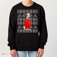 Jack Russell Terrier Ugly Sweater Christmas Meaningful Gift Funny Dog Gift Women's Sweatshirt thumb 0