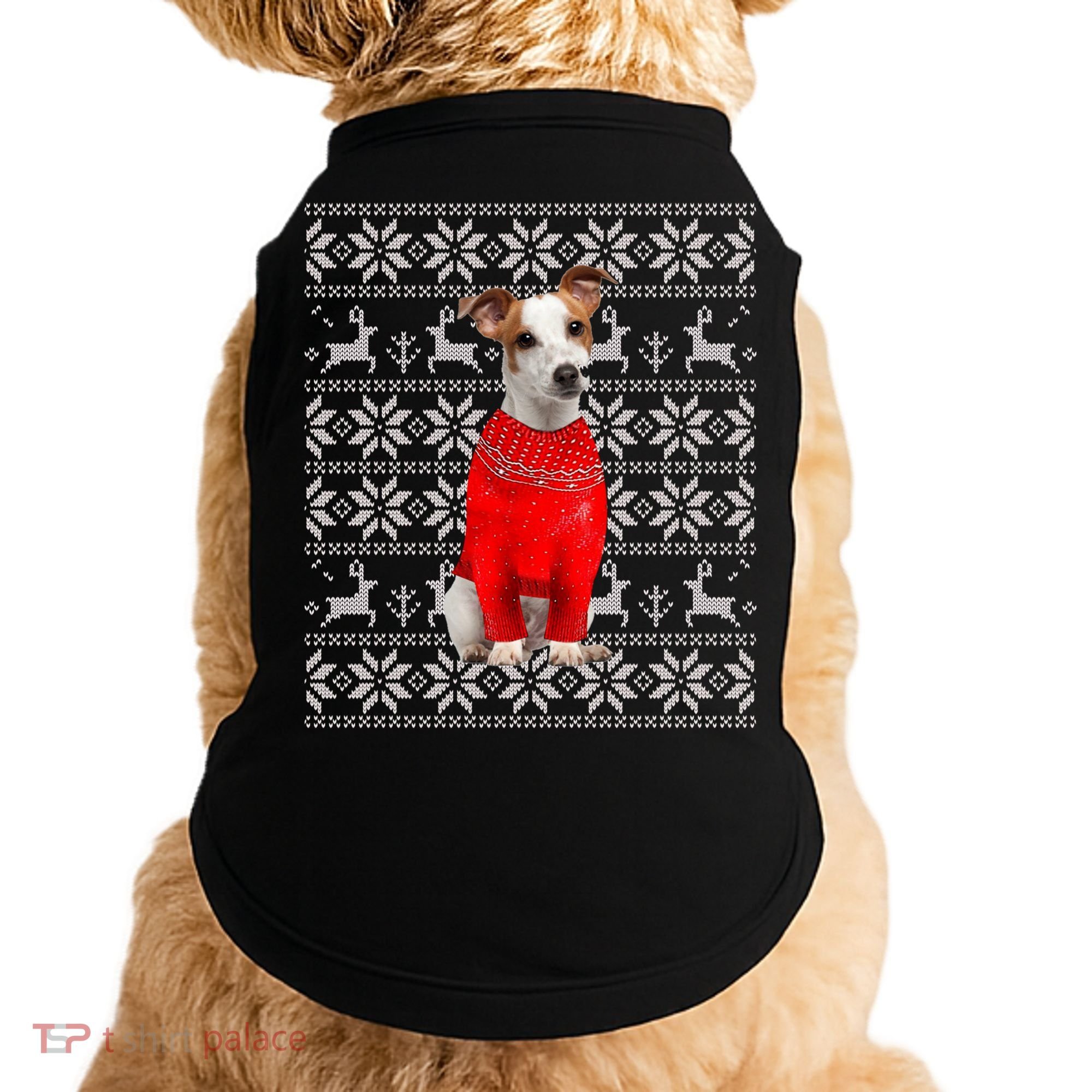 Jack Russell Terrier Ugly Sweater Christmas Meaningful Gift Funny Dog Gift Doggie Tank