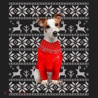 Jack Russell Terrier Ugly Sweater Christmas Meaningful Gift Funny Dog Gift Beanie thumb 2