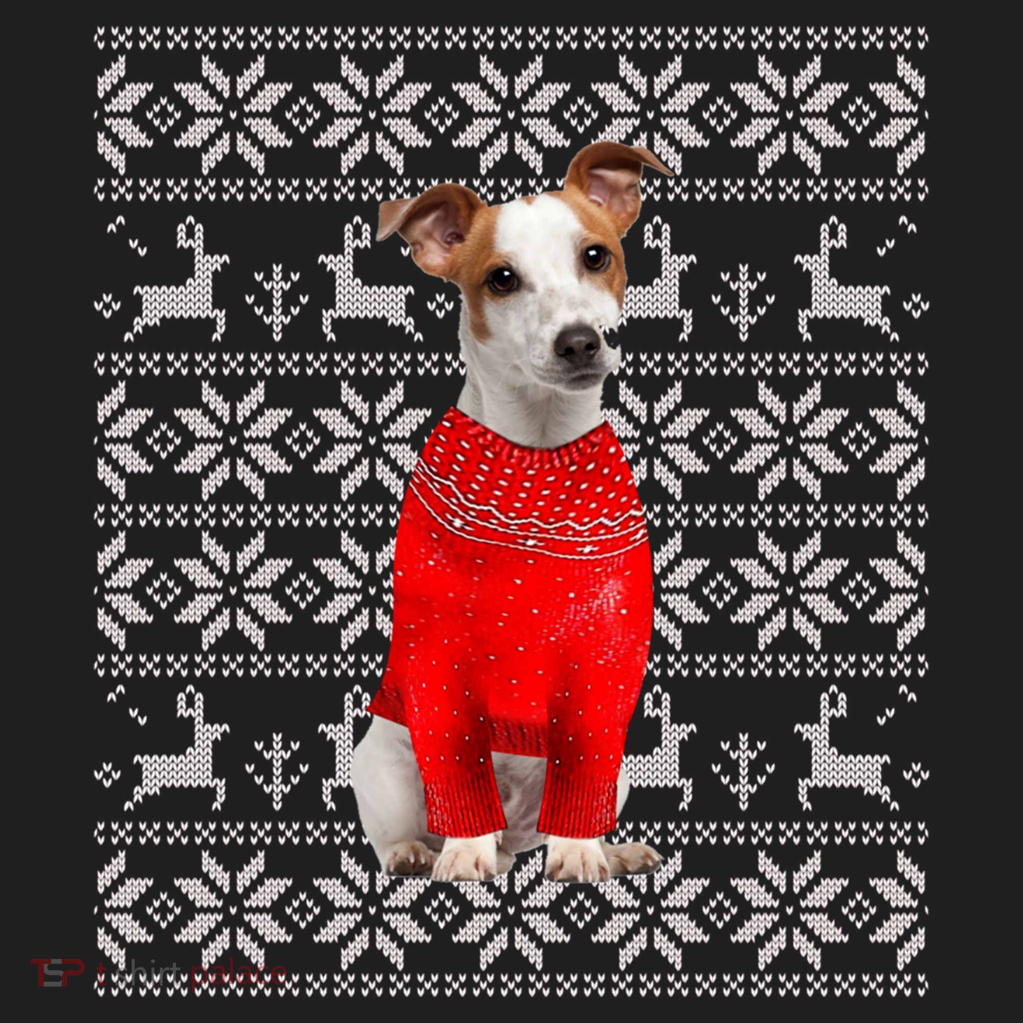 Jack Russell Terrier Ugly Sweater Christmas Meaningful Gift Funny Dog Gift Beanie