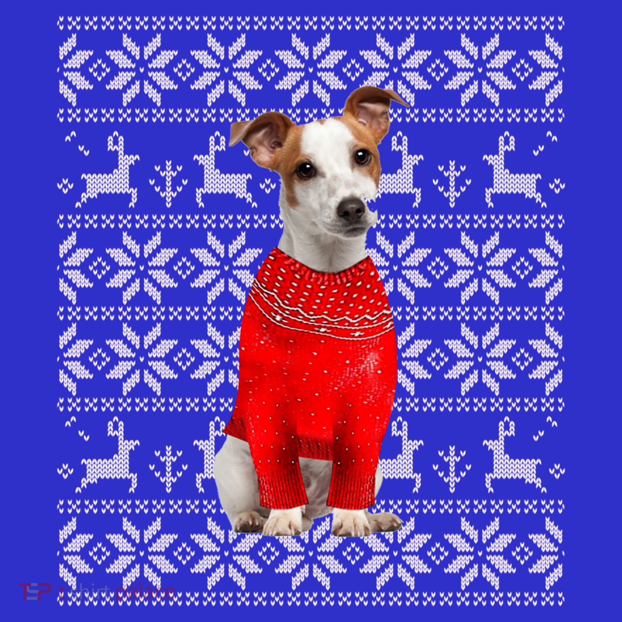 Jack Russell Terrier Ugly Sweater Christmas Meaningful Gift Funny Dog Gift Hoodie
