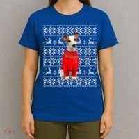 Jack Russell Terrier Ugly Sweater Christmas Meaningful Gift Funny Dog Gift T-Shirt thumb 4