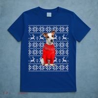 Jack Russell Terrier Ugly Sweater Christmas Meaningful Gift Funny Dog Gift T-Shirt thumb 5