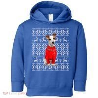 Jack Russell Terrier Ugly Sweater Christmas Meaningful Gift Funny Dog Gift Toddler Hoodie thumb 0