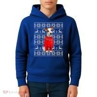 Jack Russell Terrier Ugly Sweater Christmas Meaningful Gift Funny Dog Gift Kids Hoodie thumb 4
