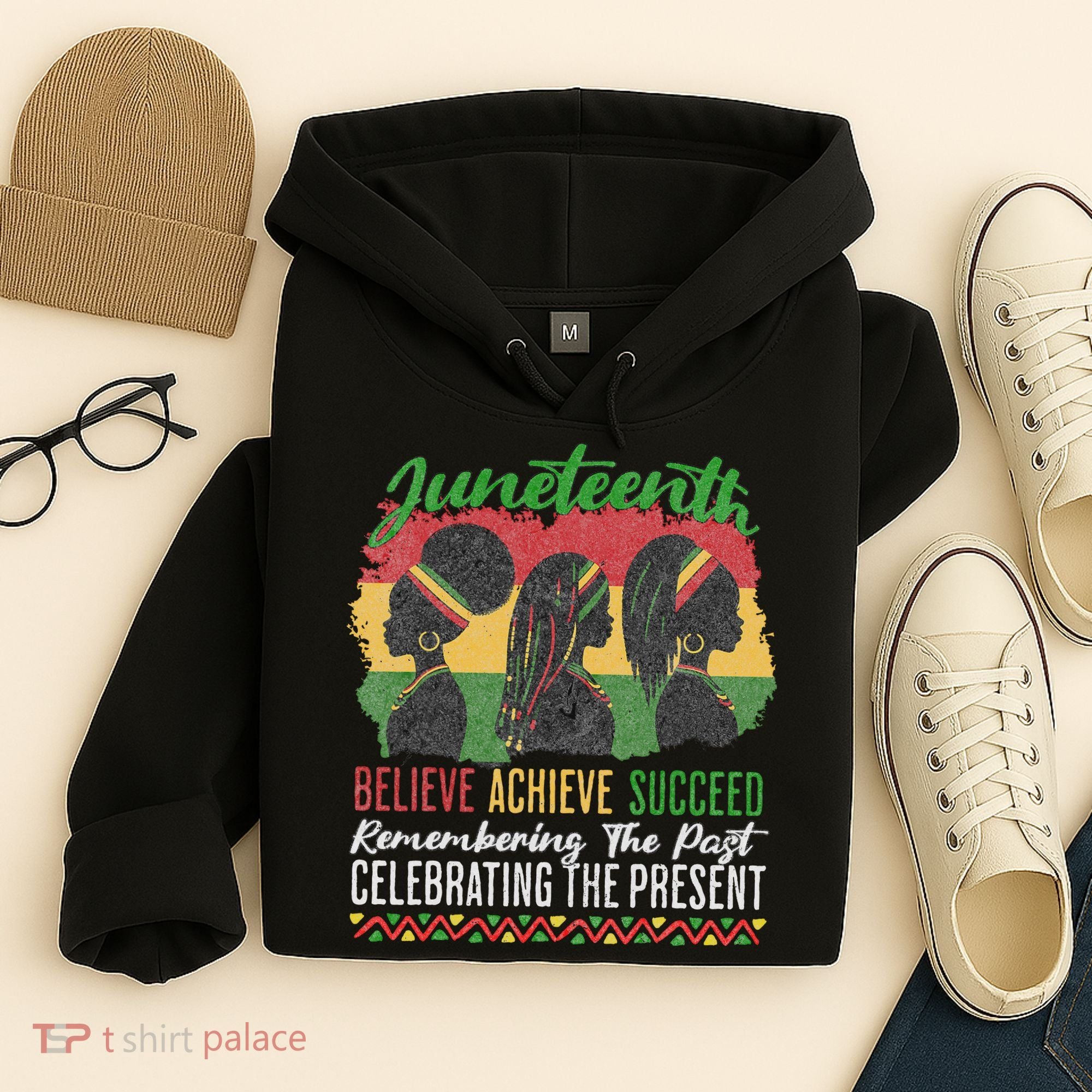 Junenth Remembering The Past Celebrating The Present Hoodie