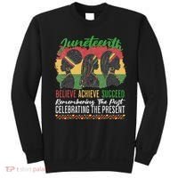 Junenth Remembering The Past Celebrating The Present Sweatshirt thumb 0