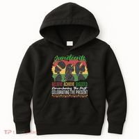 Junenth Remembering The Past Celebrating The Present Kids Hoodie thumb 0