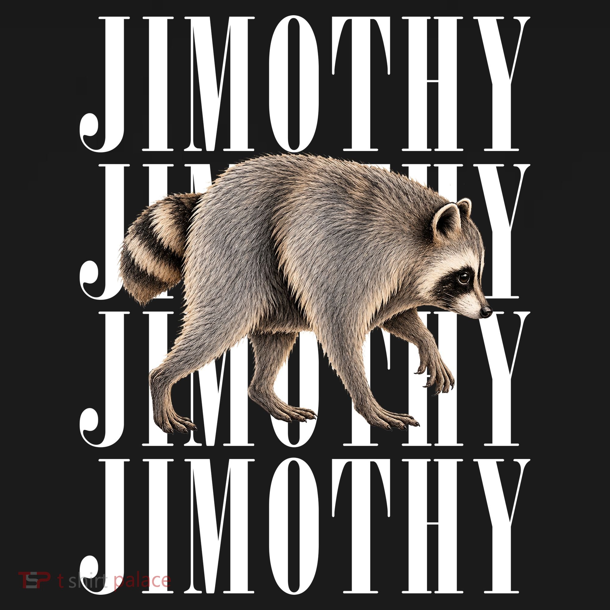 Jimothy Raccoon Viral Meme Funny Trendy Apron