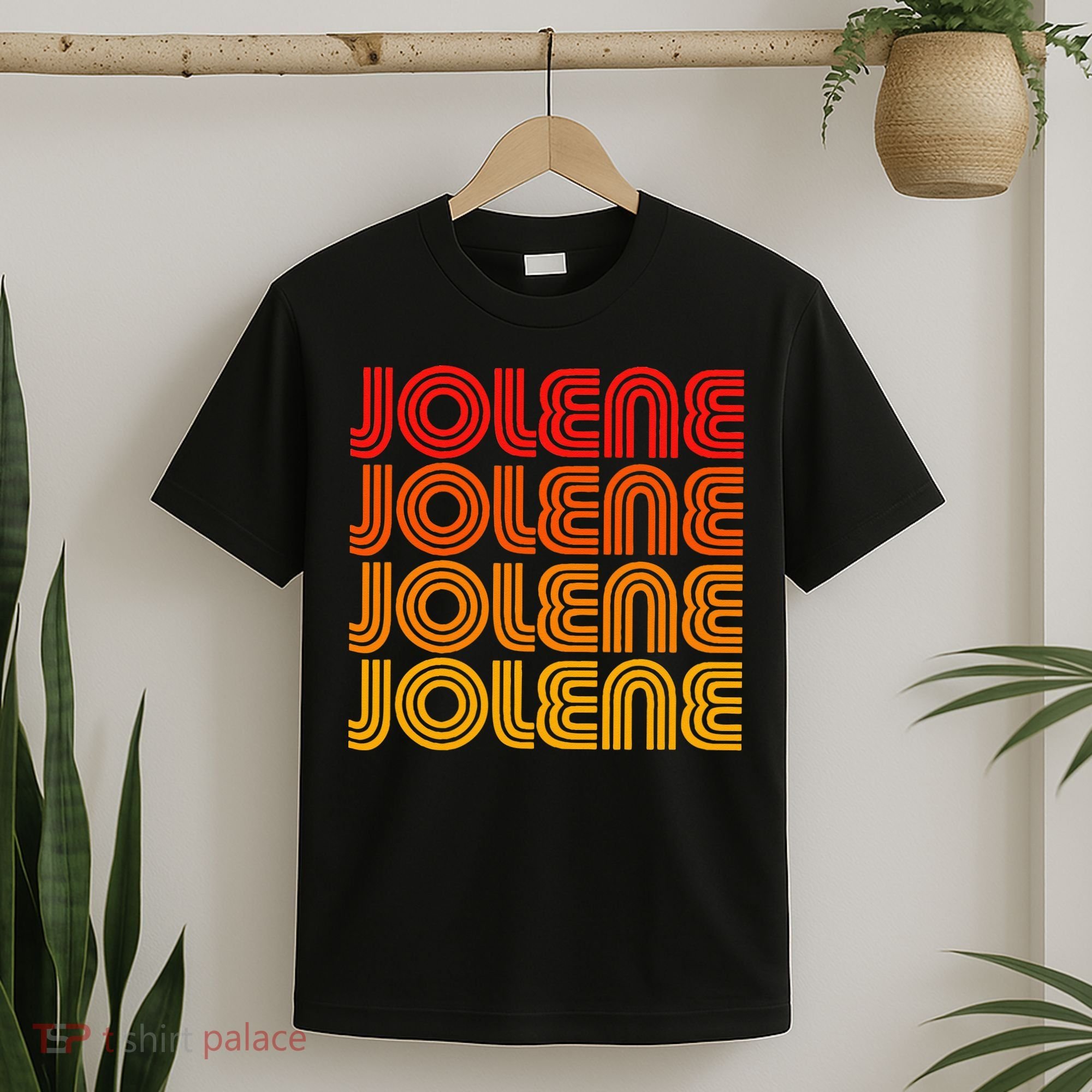 Jolene Retro Vintage 70s 80s Song Style Country Music Name T-Shirt