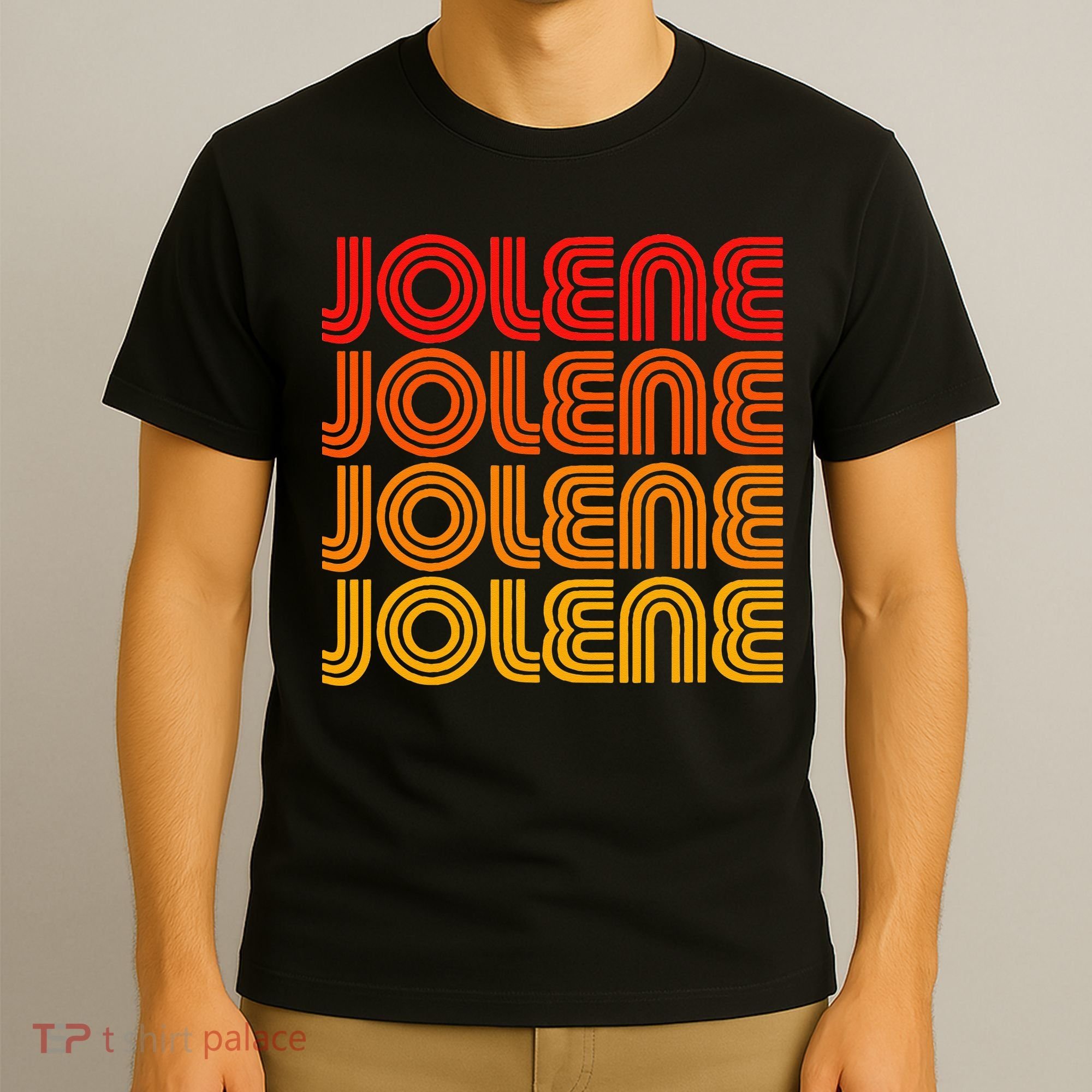 Jolene Retro Vintage 70s 80s Song Style Country Music Name T-Shirt