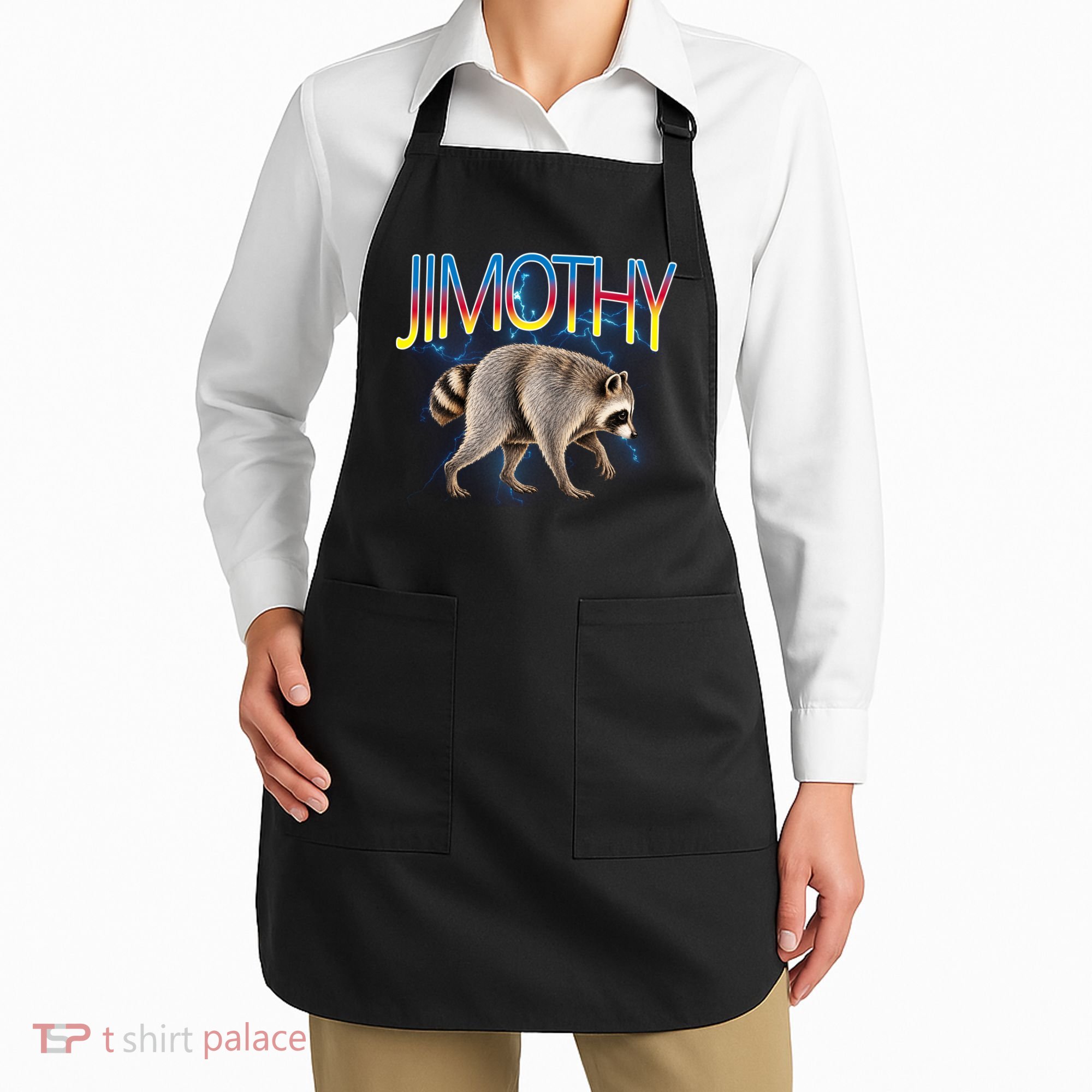 Jimothy Raccoon Viral Seattle Feral Legend Meme Cute Funny Apron